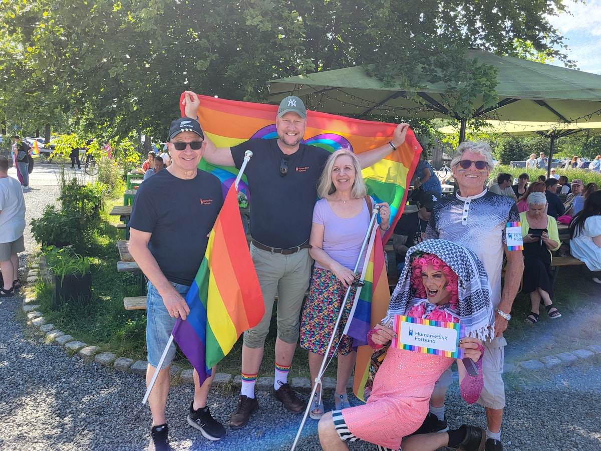 Pridemarkering i Sandefjord